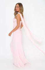Jules Maxi Dress ~ Powder Pink