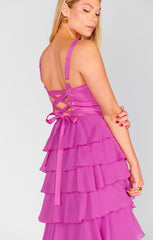 Katarina Maxi Dress ~ Magenta Majesty