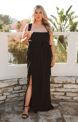 Paris Gown ~ Black Stretch