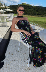 Riley Maxi Dress ~ Ethereal Sequins Black