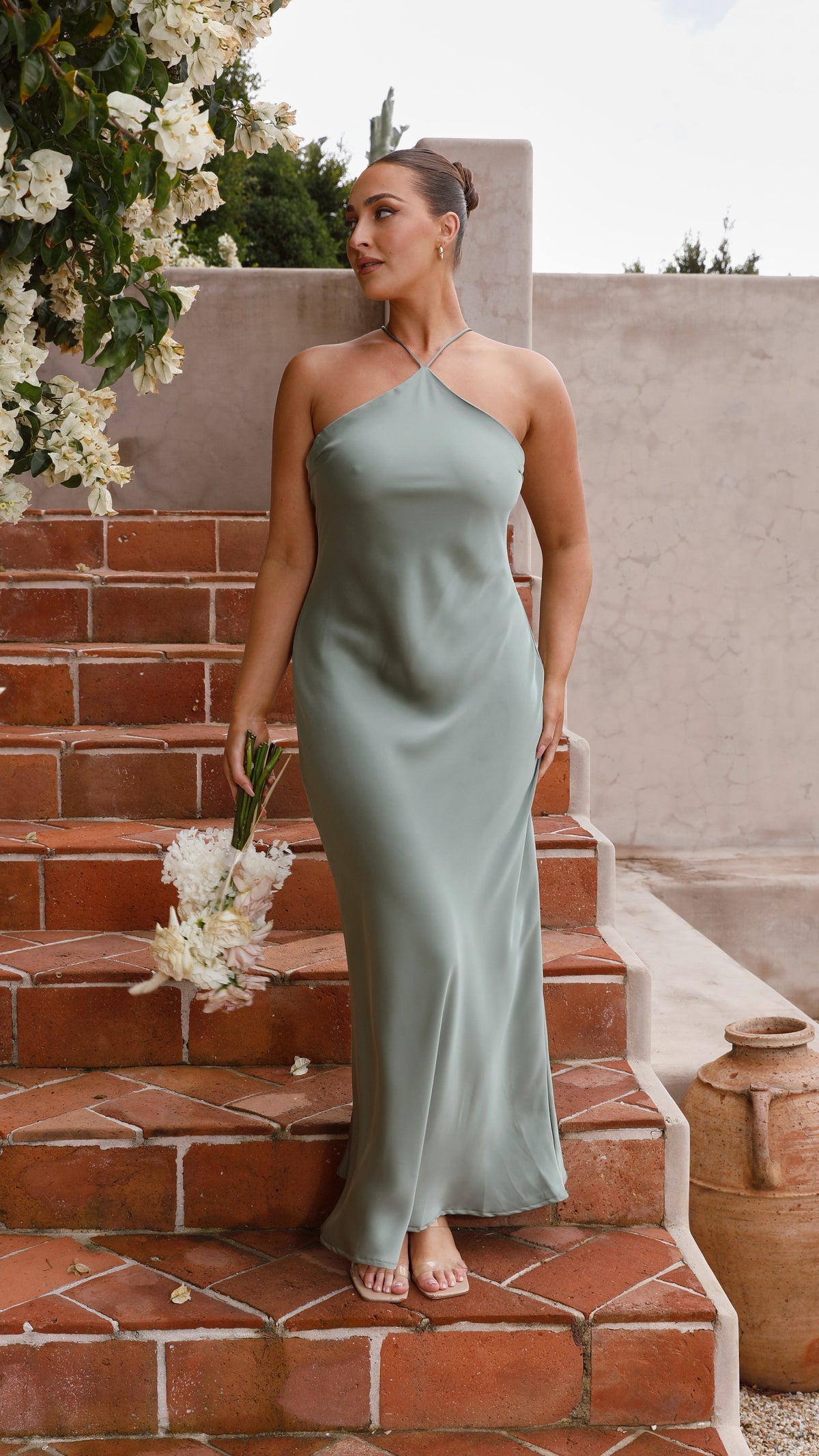 Chiara Maxi Dress - Green