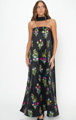 Riley Maxi Dress ~ Ethereal Sequins Black