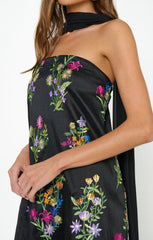 Riley Maxi Dress ~ Ethereal Sequins Black