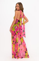 Katia Maxi Dress ~ Tropic Nights Mesh