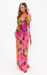 Katia Maxi Dress ~ Tropic Nights Mesh
