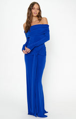 Vanessa Maxi Dress ~ Cobalt