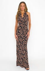 Simone Maxi Dress ~ Tortoise Shell