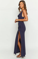 Makeo Navy Maxi Dress