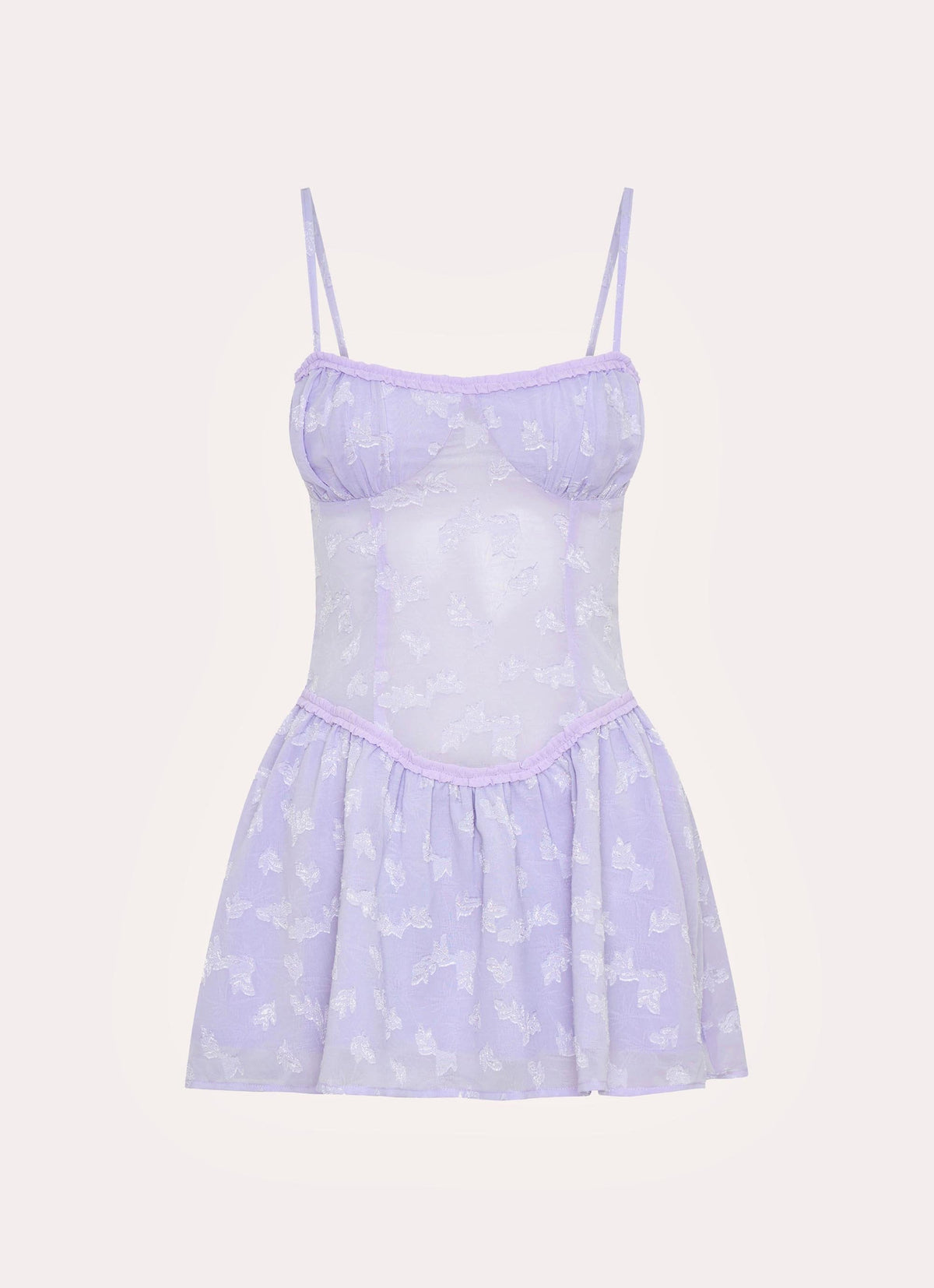 Morgana Mini Dress - Lilac