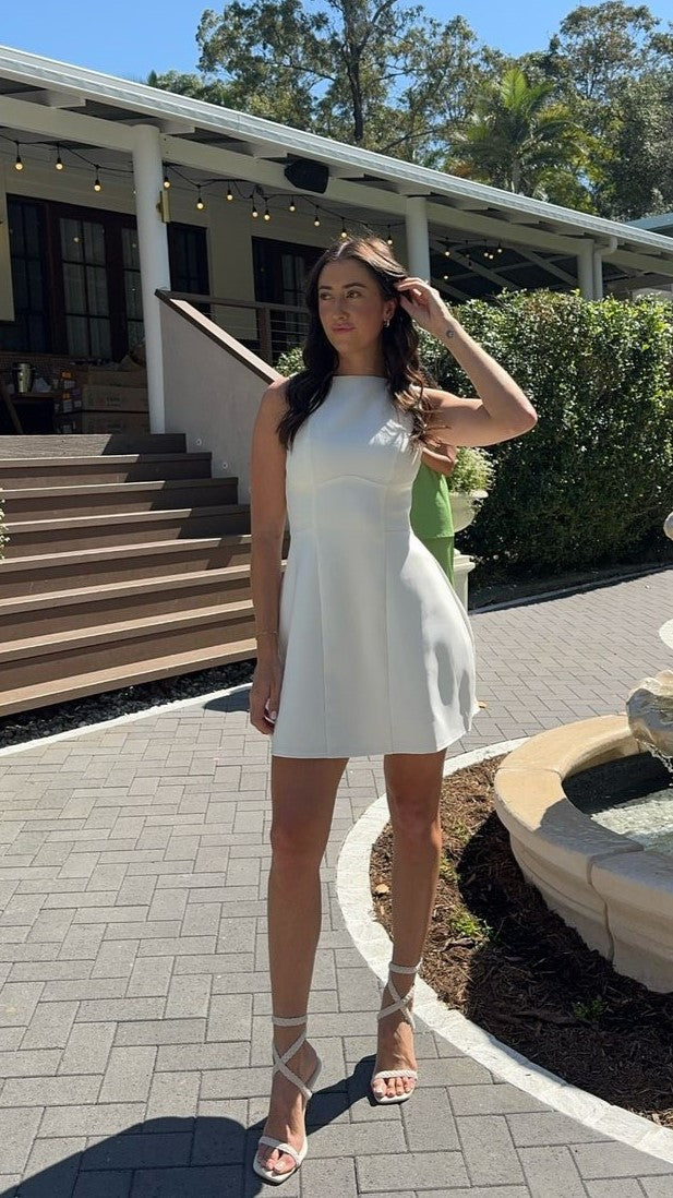 Rafiki Mini Dress - White