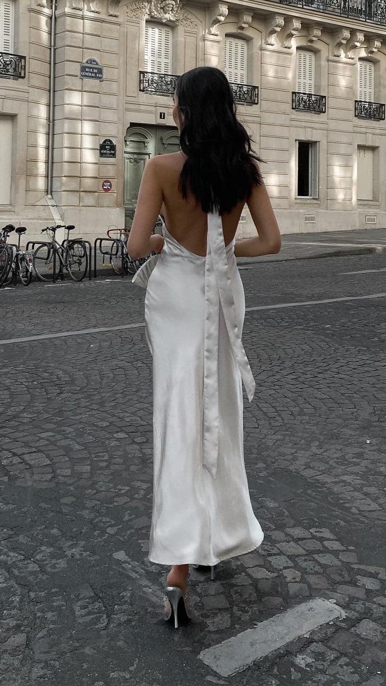 Amalia Maxi Dress - Champagne