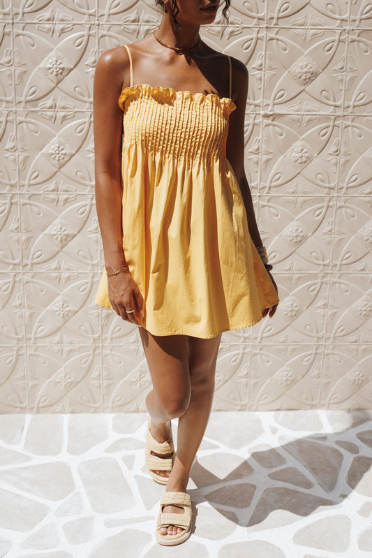 Carson Pleated Mini Dress - Mango