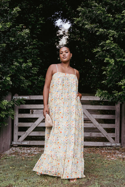 Colette Maxi Dress - Garden Floral
