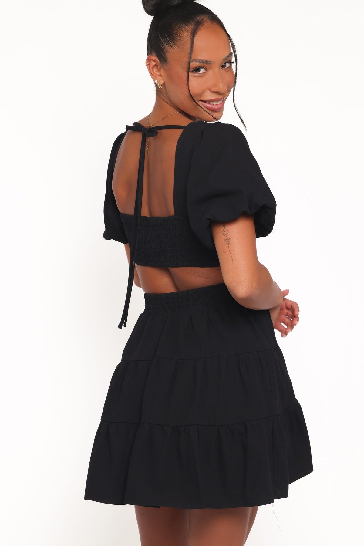 Doris Mini Dress - Black
