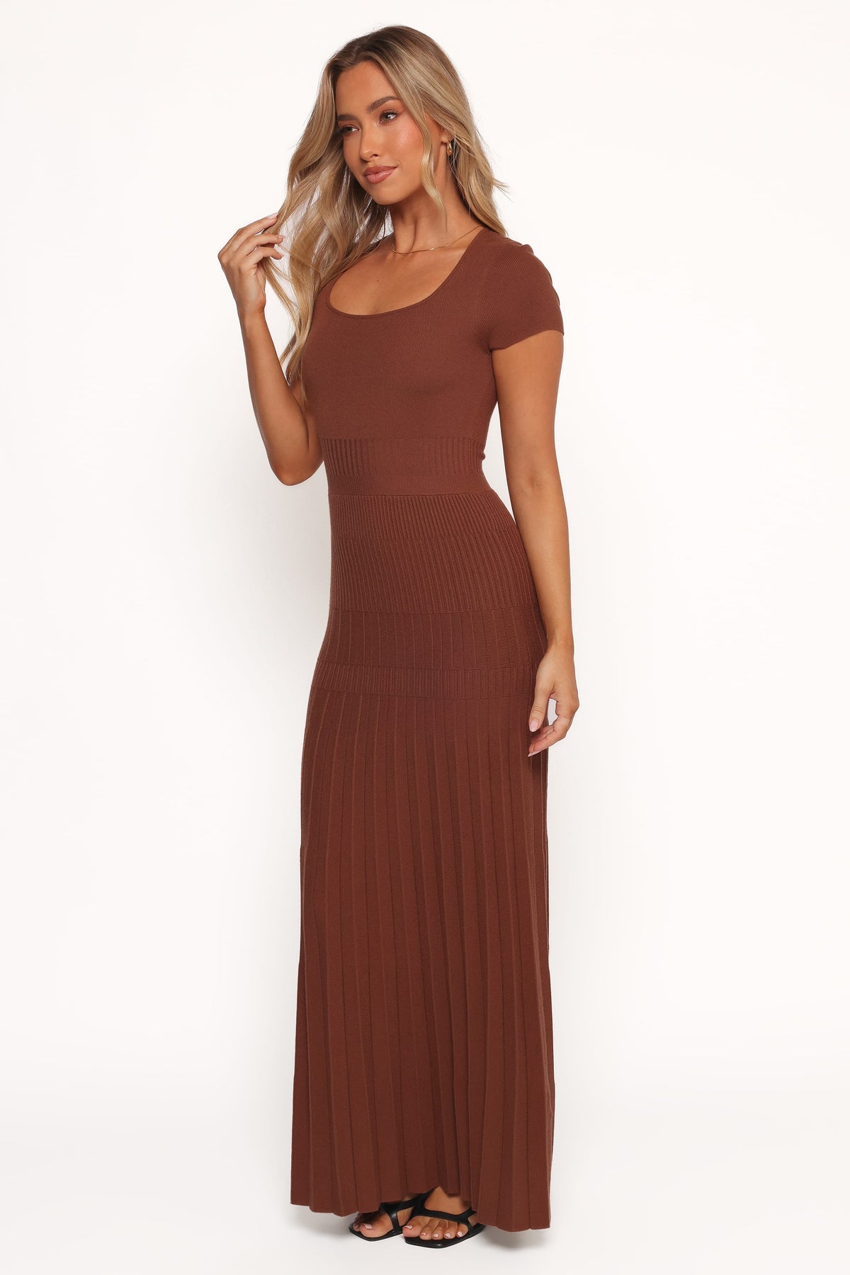 Freeman Maxi Dress - Brown
