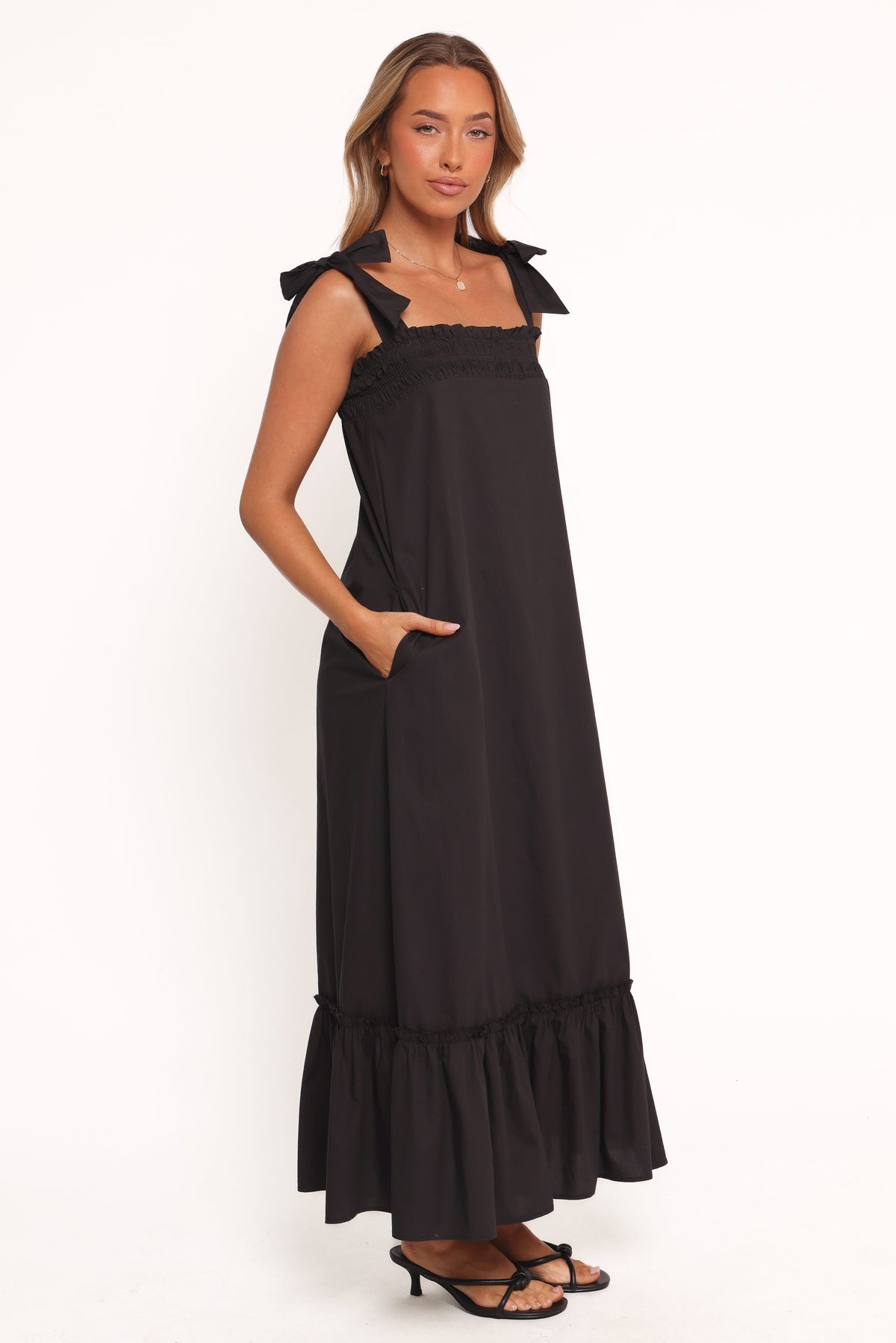 Irina Maxi Dress - Black