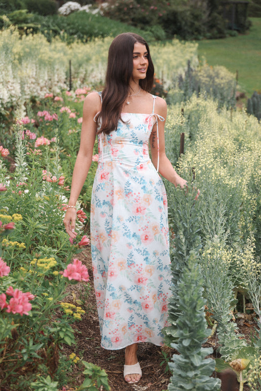 Jaxon Midi Dress - Floral