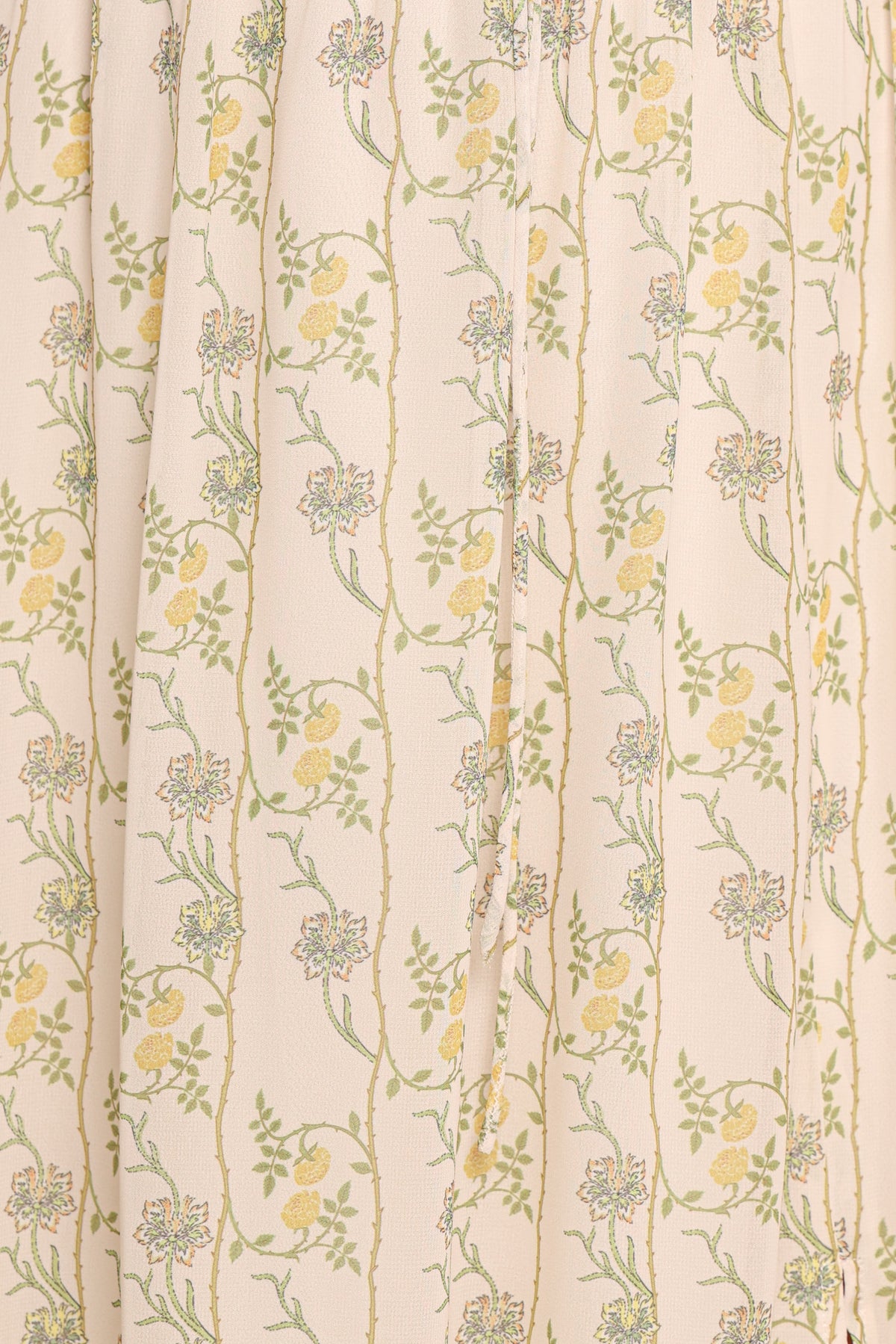 Keziah Long Sleeve Maxi Dress - Yellow Floral