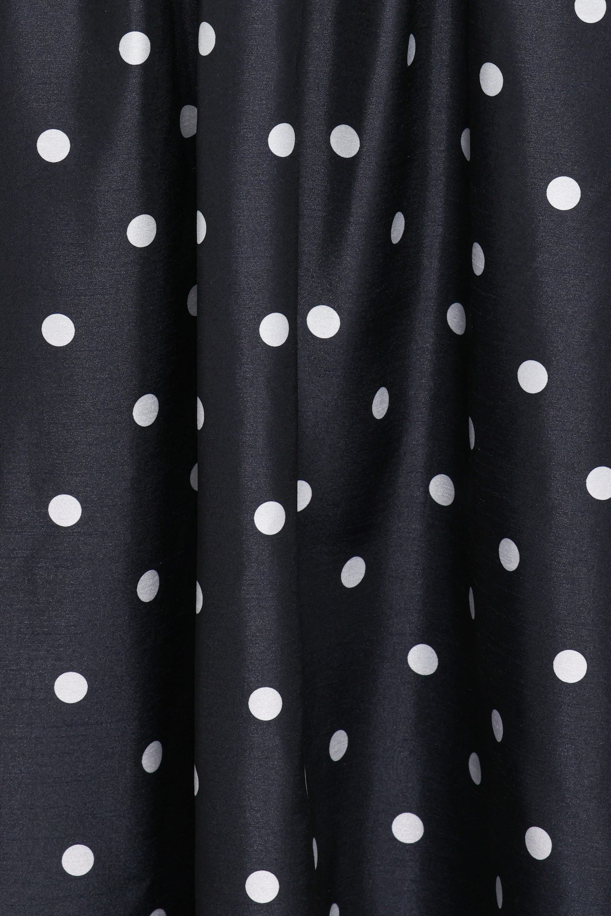 Kimbra Strapless Midi Dress - Black Polka Dot