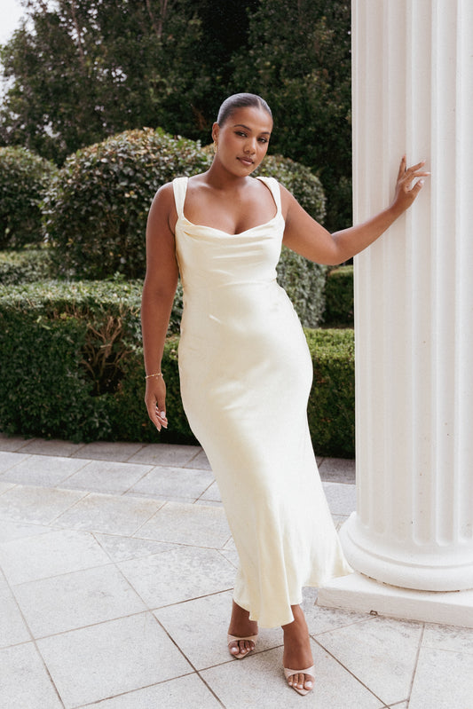 Margot Maxi Dress - Lemon
