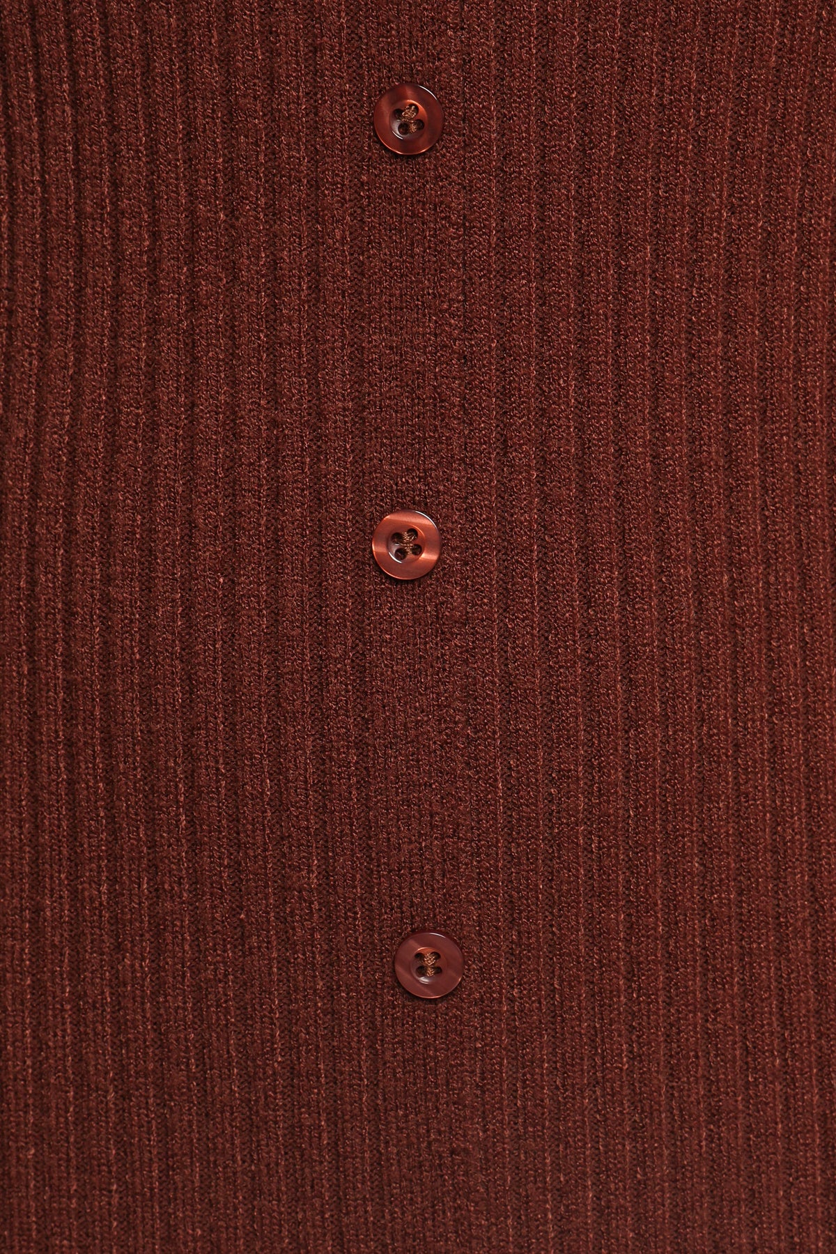 Marshall Button Through Knit Maxi Dress - Chocolate