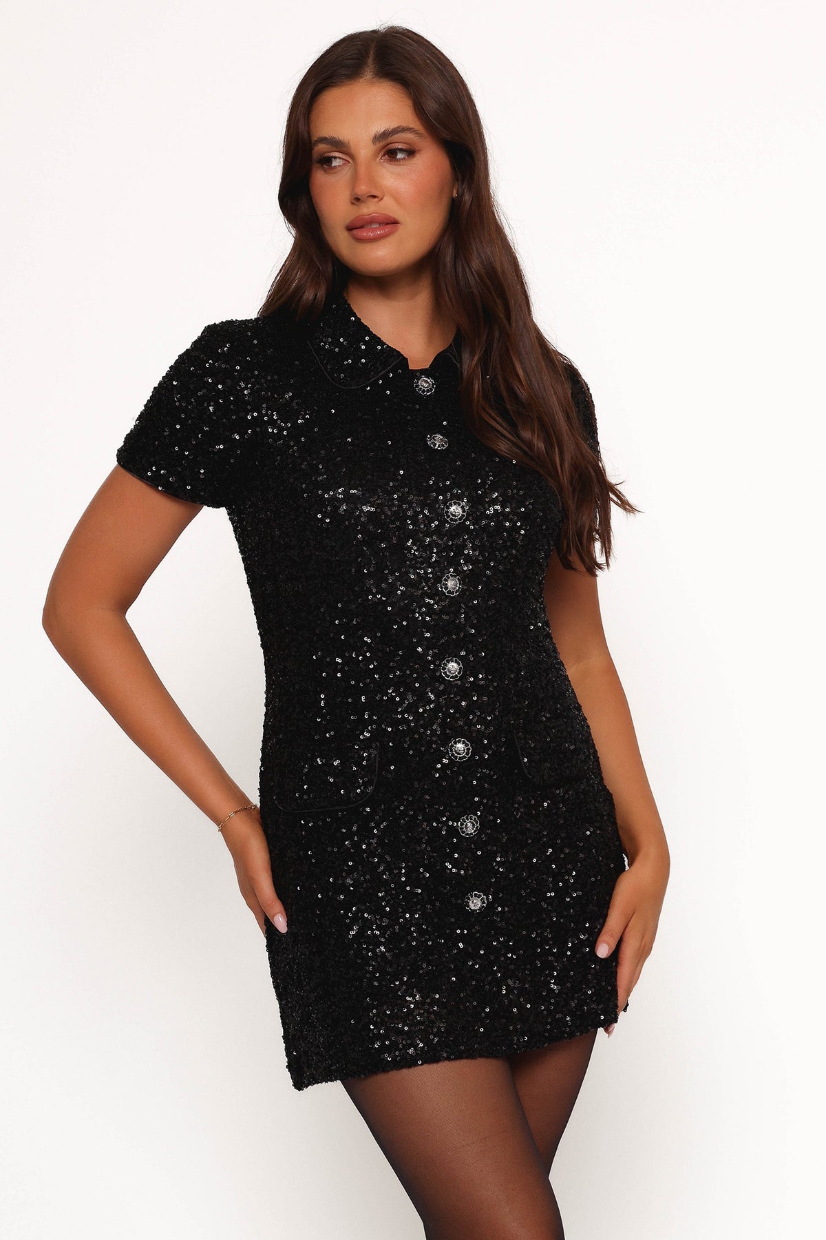 McKenzie Mini Dress - Black