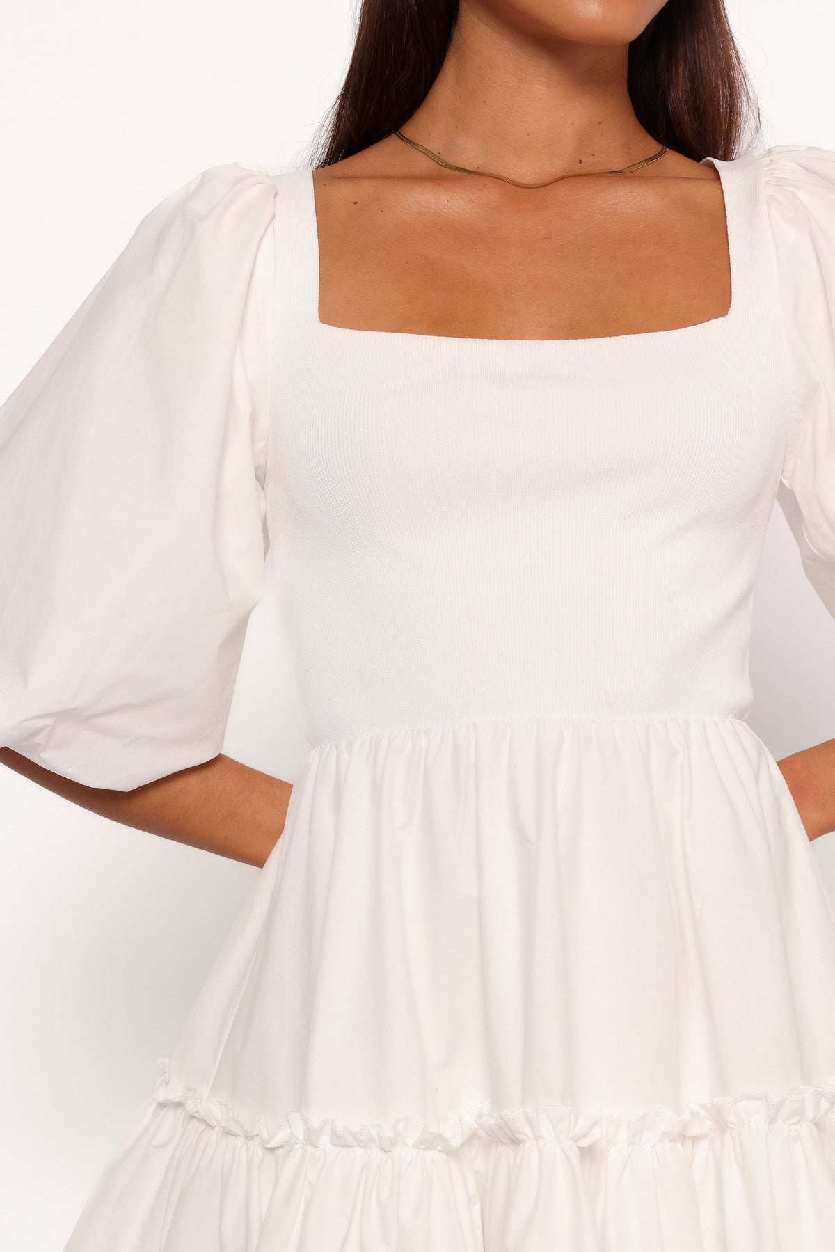 Meredith Mini Dress - White