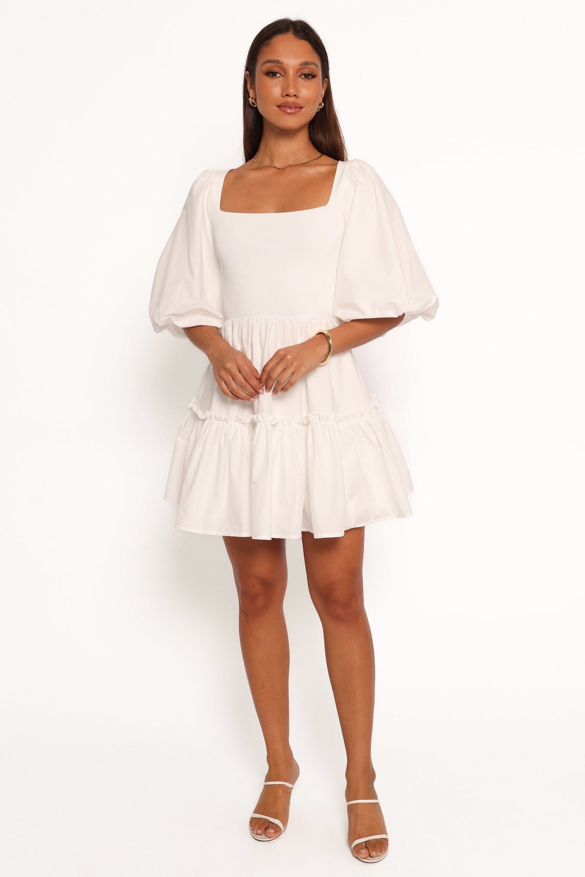 Meredith Mini Dress - White
