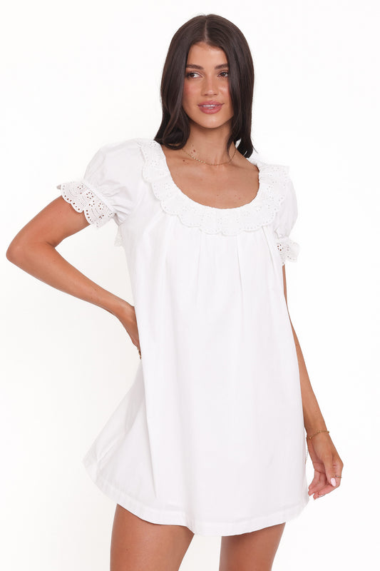 Merlyn Mini Dress - White