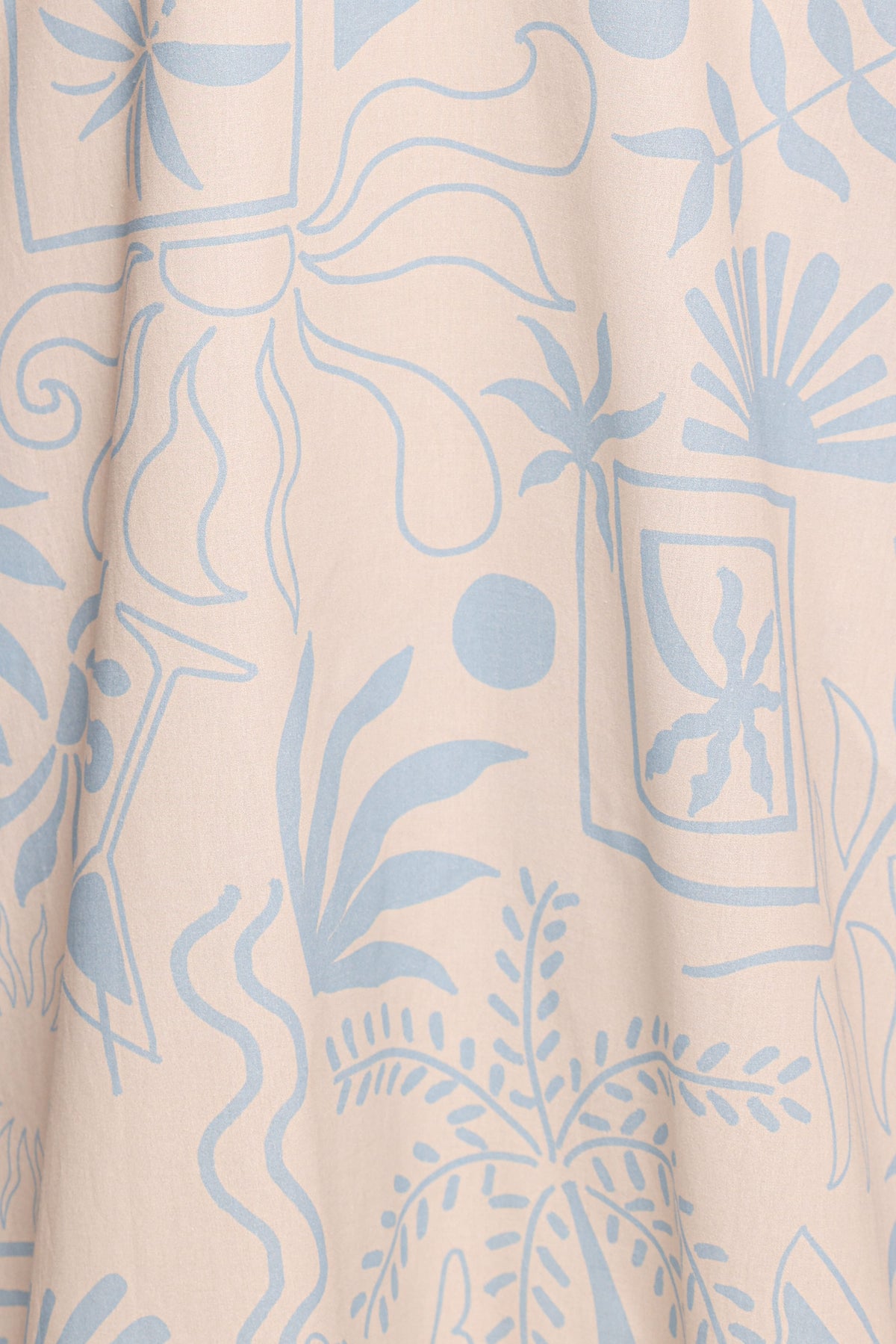 Naida Maxi Dress - Blue Soleil