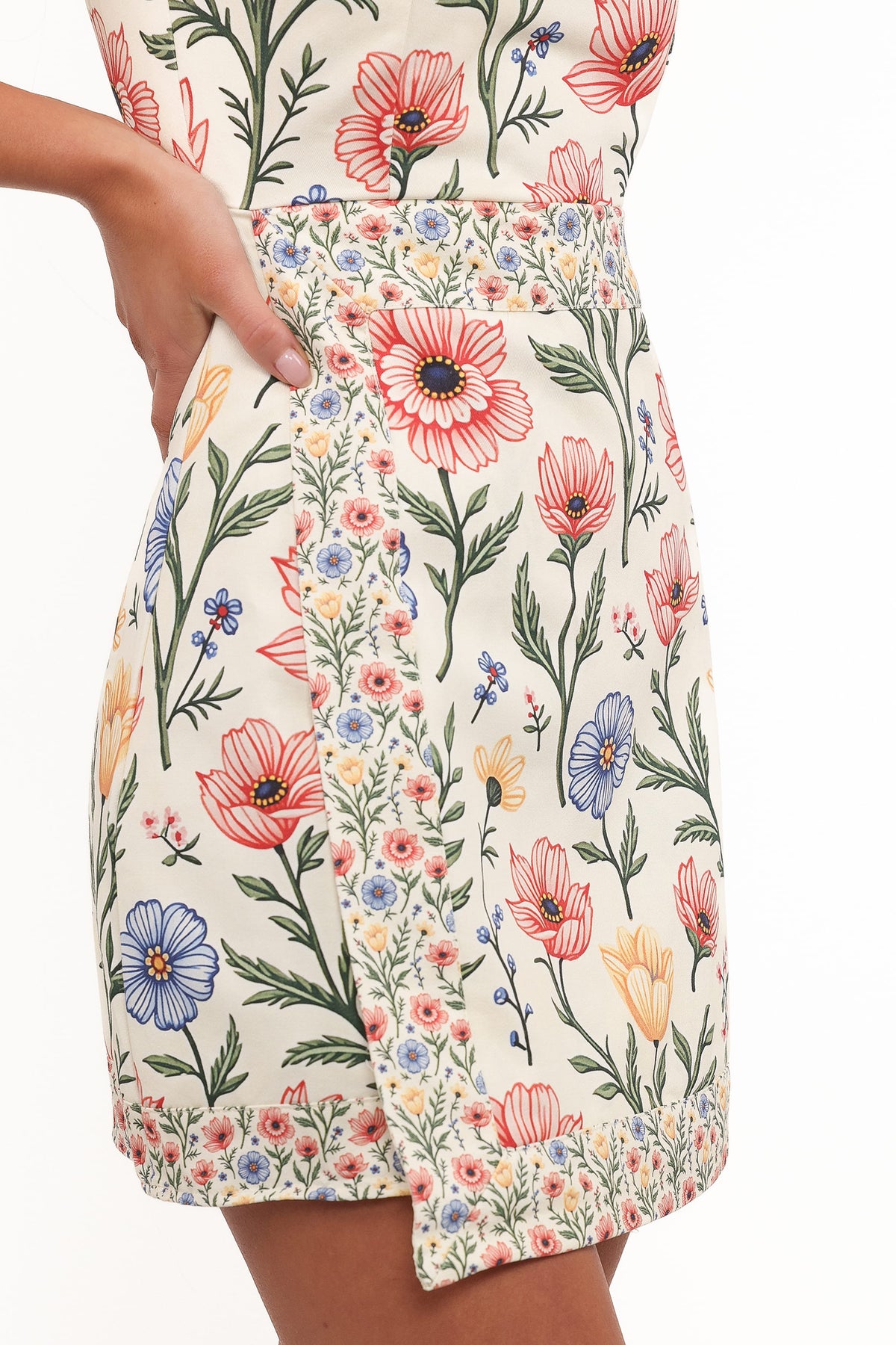 Rinna Mini Dress - Pastel Floral