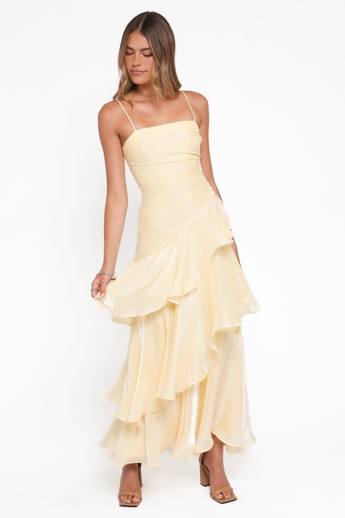 Rosalie Maxi Dress - Butter Yellow