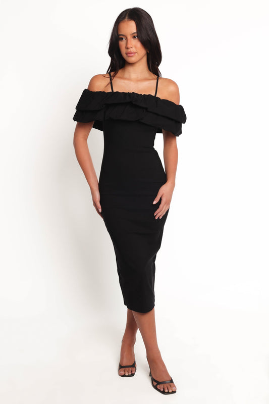 Sammi Midi Dress - Black