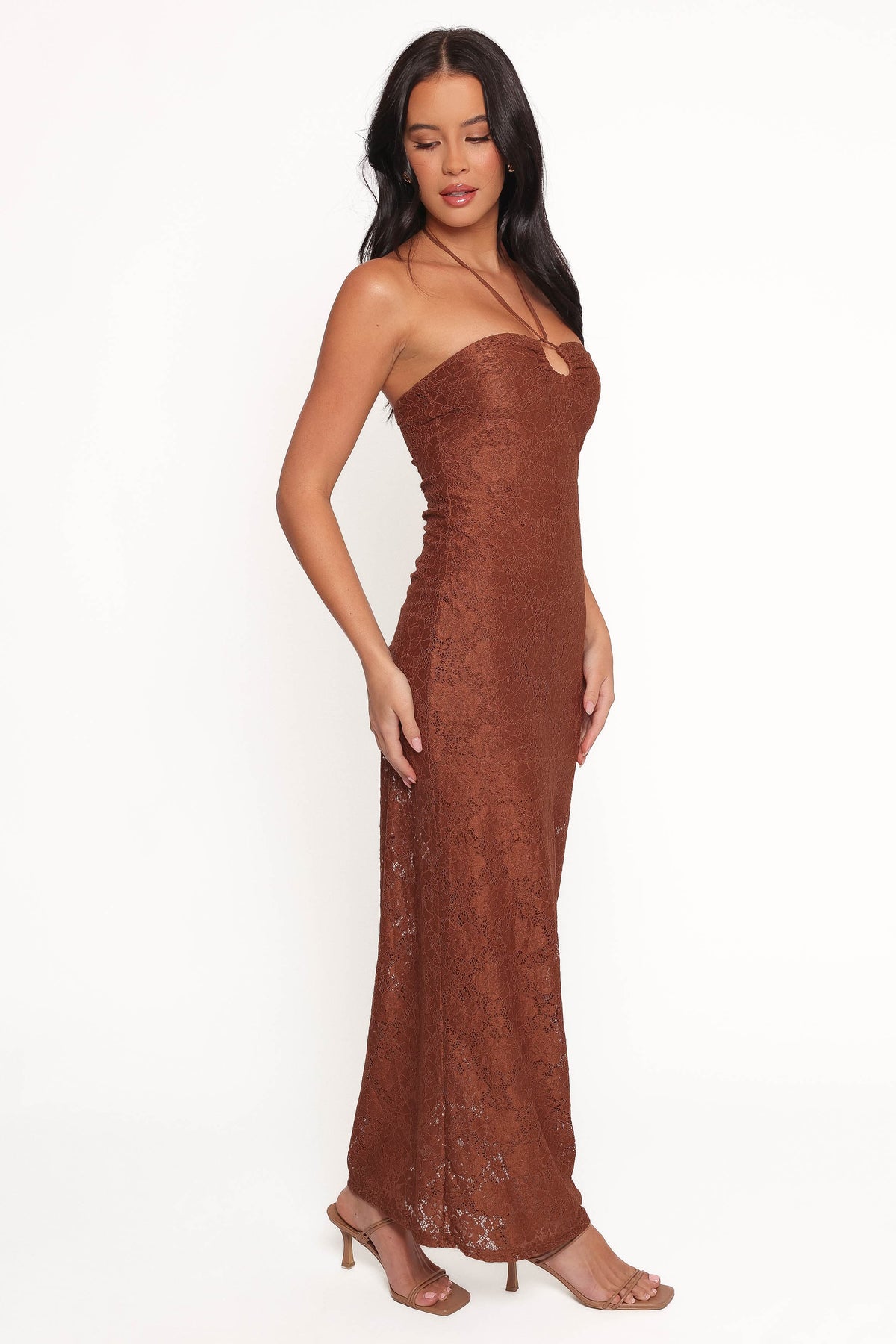 Tucker Midi Dress - Brown